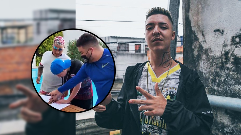 Salvador da Rima assina contrato com gigante do funk GR6! - Rap Dab