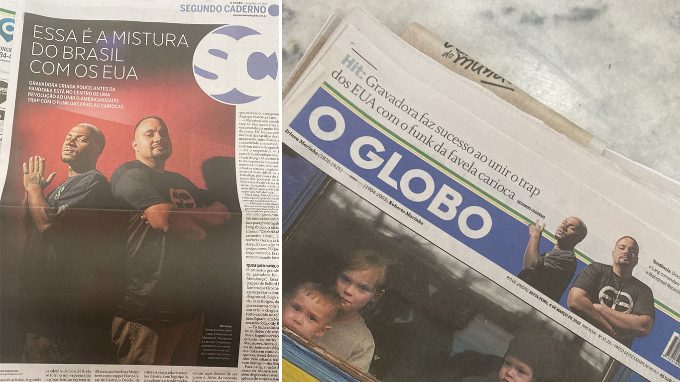 Mainstreet Records Destaque Em Mat Ria Do Jornal O Globo